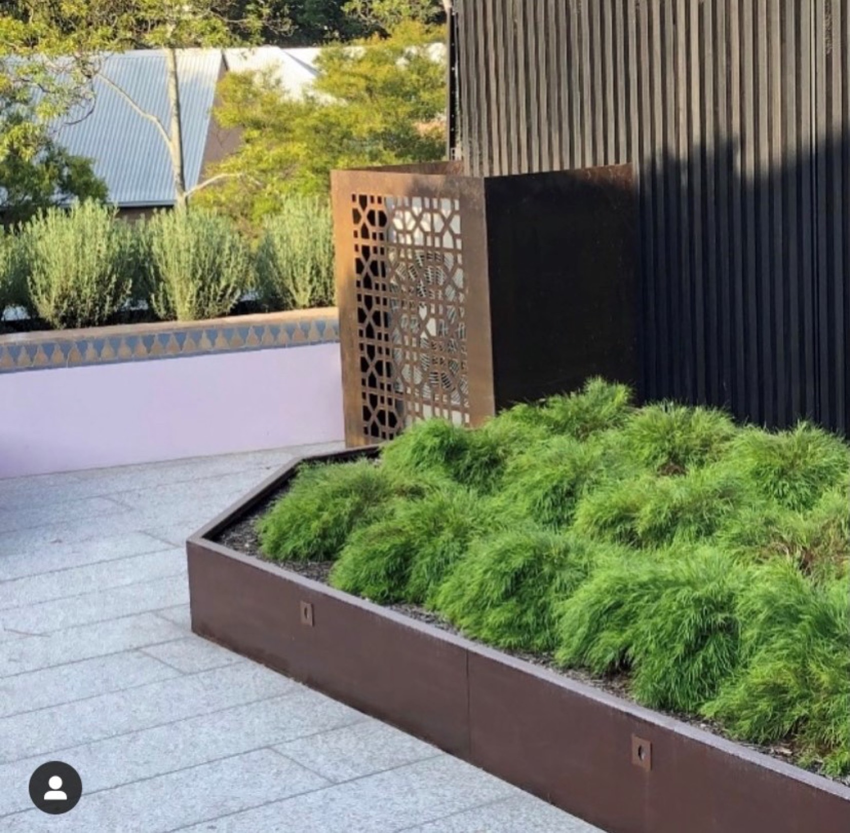 SHAPESCAPER steel landscaping project